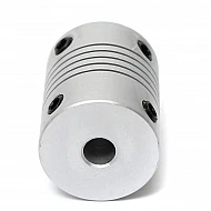 5mm X 6.35mm Aluminum Flexible Shaft Coupling 