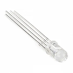 5mm 4 Pin RGB LED Common Cathode