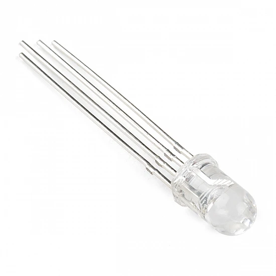 5mm 4 Pin RGB LED Common Anode 5mm 4 Pin RGB LED Common Anode