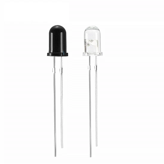 5mm IR LED Infrared Receiver and Infrared Transmitter Diodes 5mm IR LED Infrared Receiver and Infrared Transmitter Diodes
