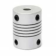 5mm X 5mm Aluminum Flexible Shaft Coupling 