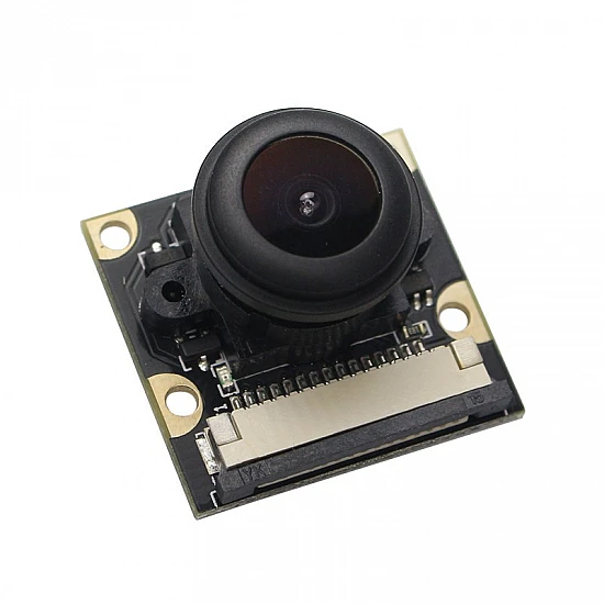 5MP OV5647 Wide Angle Fish-Eye Lens Night Vision Camera for Raspberry Pi 5MP OV5647 Wide Angle Fish-Eye Lens Night Vision Camera for Raspberry Pi