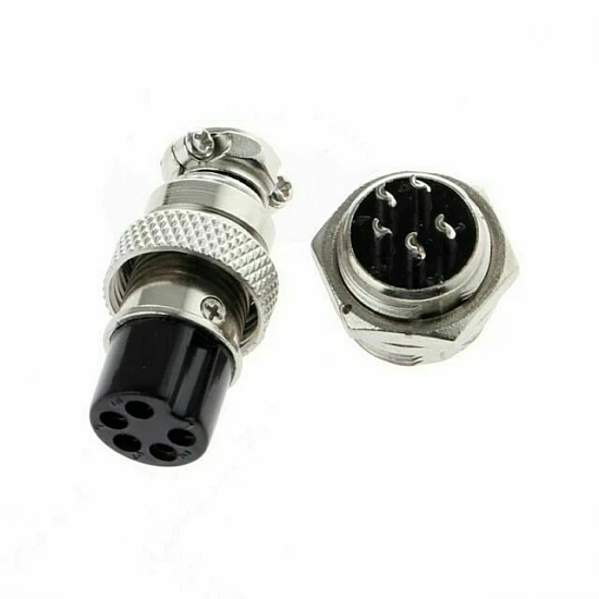 5Pin RS765/GX12 Aviation Plug Connector Set 5Pin RS765/GX12 Aviation Plug Connector Set