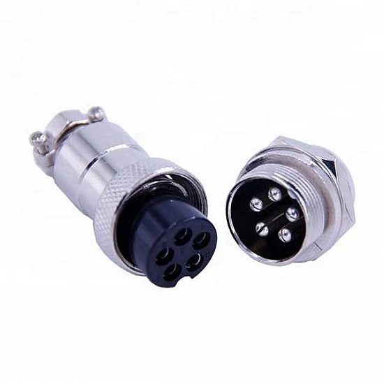 5Pin RS765/GX20 Aviation Plug Connector Set 5Pin RS765/GX20 Aviation Plug Connector Set