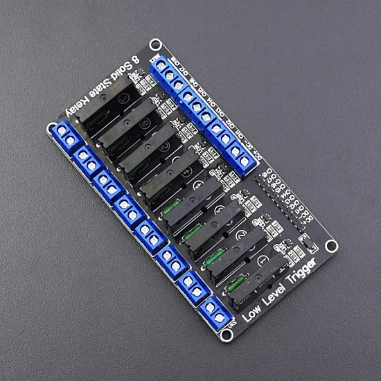5V 2A 8 Channel SSR Solid State Relay Module with Fuse 5V 2A 8 Channel SSR Solid State Relay Module with Fuse