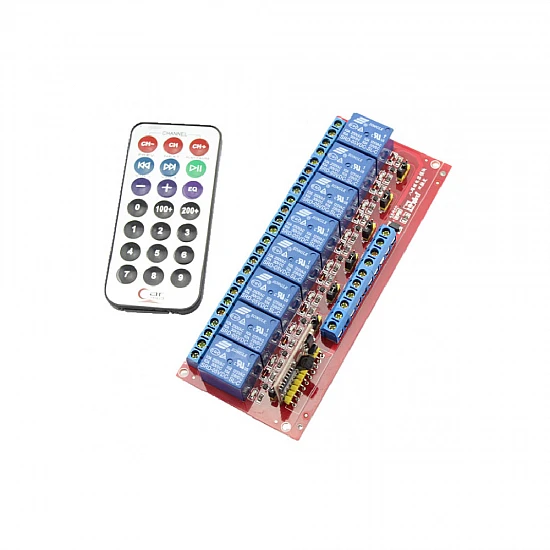 5V 8 Channel Infrared Remote Control Relay Module 5V 8 Channel Infrared Remote Control Relay Module