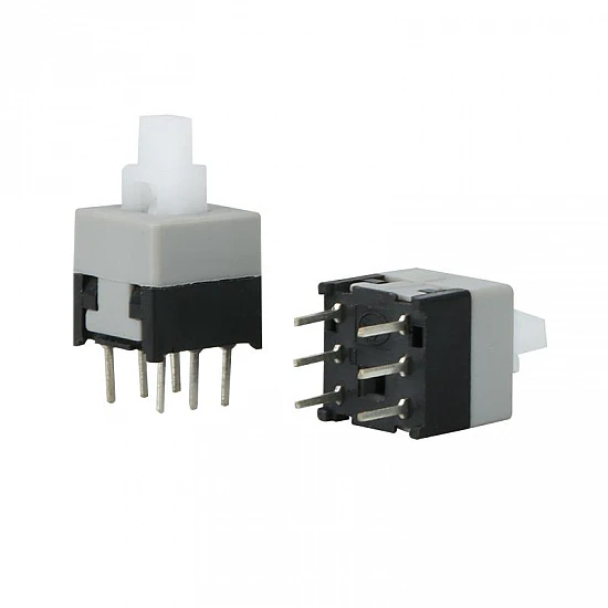 6 Pin Square Tactile Push Button Switch - 5.8mmx5.8mm size 6 Pin Square Tactile Push Button Switch - 5.8mmx5.8mm size