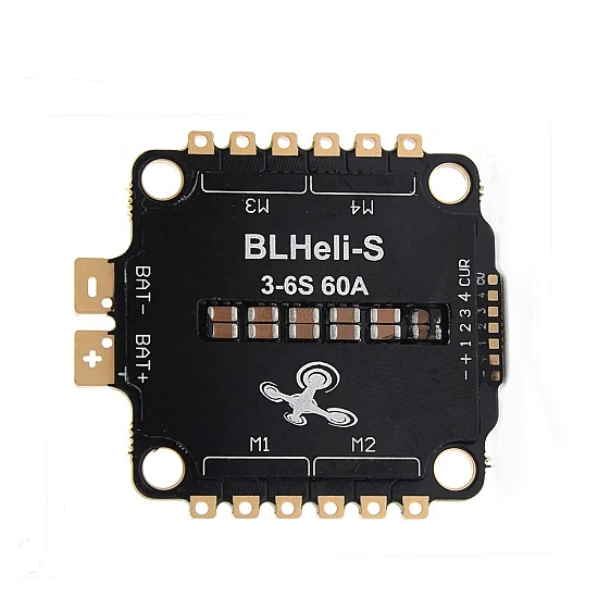 60A BLHELI_S 4IN1 3-6S Brushless ESC 60A BLHELI_S 4IN1 3-6S Brushless ESC