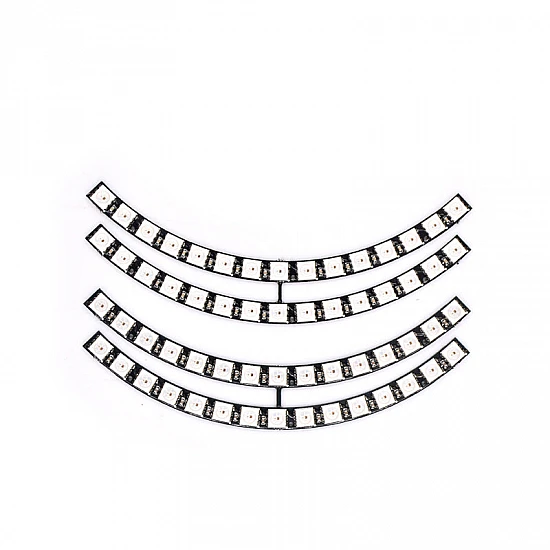 60Bit WS2812B 5050 RGB LED Built-in Full Color Driving Lights Development Board 60Bit WS2812B 5050 RGB LED Built-in Full Color Driving Lights Development Board