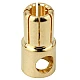 6mm Gold Plated Bullet Banana Connector 6mm Gold Plated Bullet Banana Connector