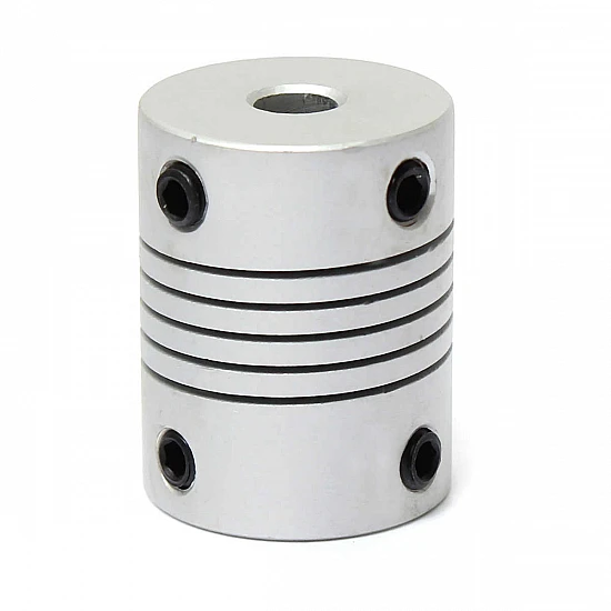 6mm X 8mm Aluminum Flexible Shaft Coupling 6mm X 8mm Aluminum Flexible Shaft Coupling