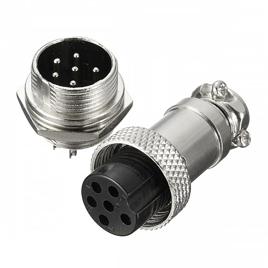 6Pin RS765/GX12 Aviation Plug Connector Set 6Pin RS765/GX12 Aviation Plug Connector Set