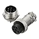 6Pin RS765/GX12 Aviation Plug Connector Set 6Pin RS765/GX12 Aviation Plug Connector Set