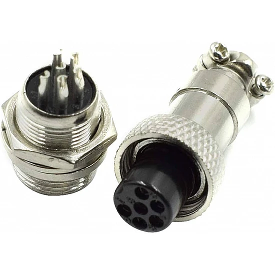 6Pin RS765/GX20 Aviation Plug Connector Set 6Pin RS765/GX20 Aviation Plug Connector Set