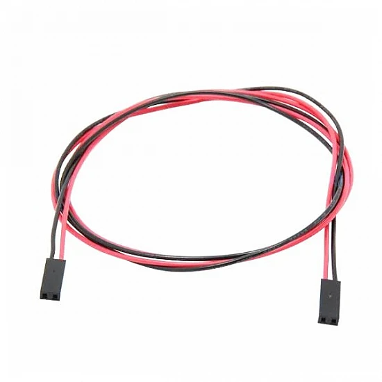 70cm 2 Pin Female to Female Dupont Cable for 3D Printer 70cm 2 Pin Female to Female Dupont Cable for 3D Printer