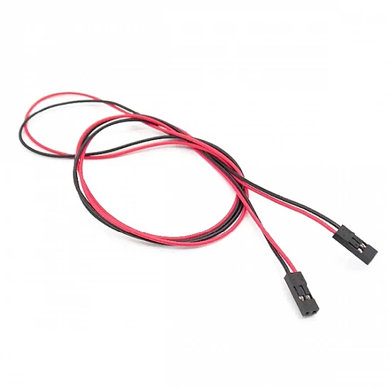 70cm 2 Pin Female to Female Dupont Cable for 3D Printer 70cm 2 Pin Female to Female Dupont Cable for 3D Printer