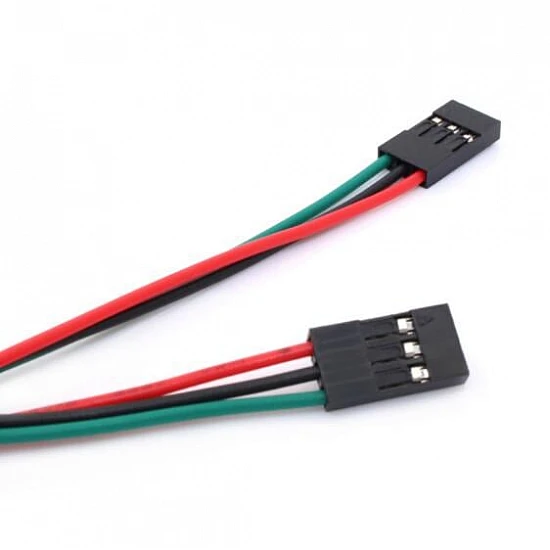 70cm 3 Pin Female to Female Dupont Cable for 3D Printer 70cm 3 Pin Female to Female Dupont Cable for 3D Printer