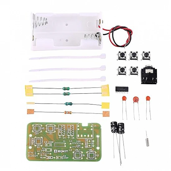 76MHz-108MHz Wireless Stereo FM Radio DIY Kit 76MHz-108MHz Wireless Stereo FM Radio DIY Kit