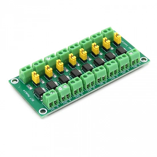 8 Channel Optocoupler Isolation Board Voltage Control Switching Module 8 Channel Optocoupler Isolation Board Voltage Control Switching Module