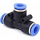 8mm T Union Pneumatic Pipe Fitting Connector 8mm T Union Pneumatic Pipe Fitting Connector