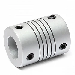 8mm X 10mm Aluminum Flexible Shaft Coupling 