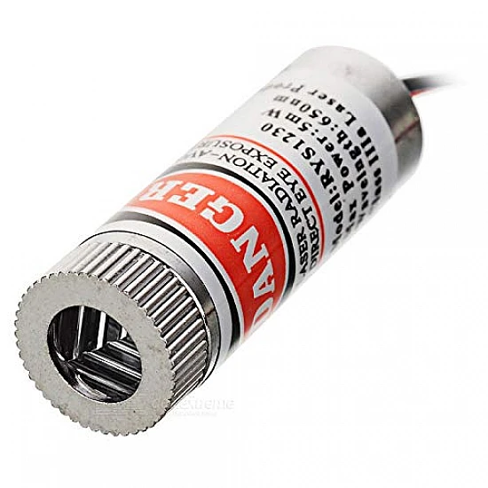 MXD1230 6mm 650nm 5mW Red Crossline Laser Module MXD1230 6mm 650nm 5mW Red Crossline Laser Module