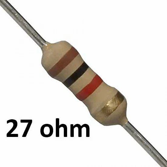 27 ohm Resistor - Core Electronics 27 ohm Resistor - Resistors - Core Electronics