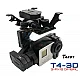 Tarot 3 Axis Gimbal T4-3D Dual Shock Absorber PTZ for Gopro Hero4 3+ 3 FPV RC Drone TL3D02 - Multirotor Tarot 3 Axis Gimbal T4-3D Dual Shock Absorber PTZ for Gopro Hero4 3+ 3 FPV RC Drone TL3D02 - FPV - Multirotor