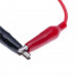 Red Black Alligator Test Clips to USB Male Connector Cable