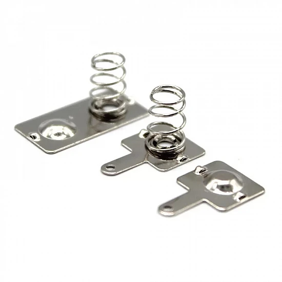 AAA Battery Positive and Negative Contact Spring Plate Set AAA Battery Positive and Negative Contact Spring Plate Set