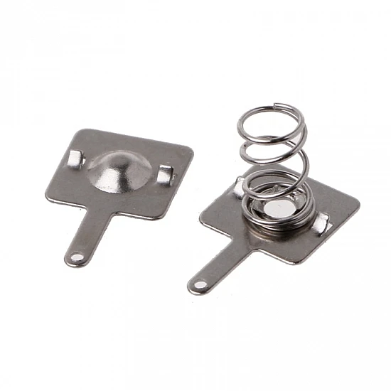 AAA Battery Positive and Negative Contact Spring Plate Set AAA Battery Positive and Negative Contact Spring Plate Set