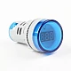 AD16 AC60-500V Mini LED Digital Display Voltmeter Indicator - Blue AD16 AC60-500V Mini LED Digital Display Voltmeter Indicator - Blue