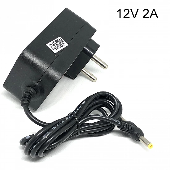 12V 2A DC Power Supply Adapter - 12V 2A DC Power Supply Adapter - Battery and Power Supply -