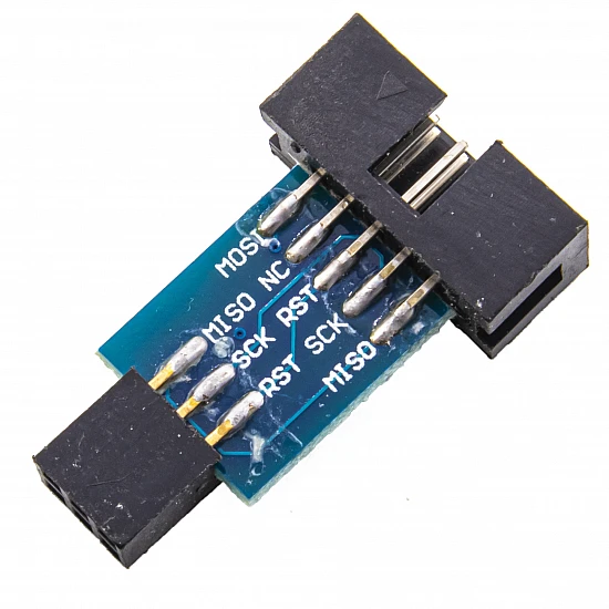 AVR ISP 10 Pin to 6 Pin Adapter Board AVR ISP 10 Pin to 6 Pin Adapter Board