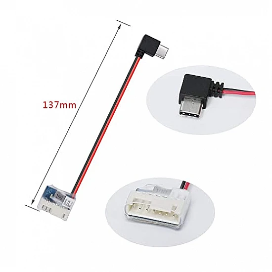 Balance Head Charging Cable Of Type C For GoPro Camera Balance Head Charging Cable Of Type C For GoPro Camera