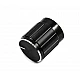 Black Aluminum Alloy Potentiometer Knob Cap Black Aluminum Alloy Potentiometer Knob Cap
