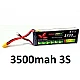 3500mah 11.1v 30C 3S Build Power Lipo Battery - Multirotor 3500mah 11.1v 30C 3S Build Power Lipo Battery - Battery and Charger - Multirotor