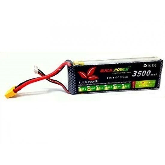 3500mah 11.1v 30C 3S Build Power Lipo Battery - Multirotor 3500mah 11.1v 30C 3S Build Power Lipo Battery - Battery and Charger - Multirotor