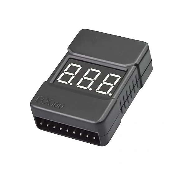 BX100 1-8S Lithium Battery Low Voltage Buzzer Alarm BX100 1-8S Lithium Battery Low Voltage Buzzer Alarm