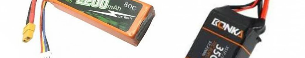 3 Cell LiPo (11.1V ~ 12.6V) 3 Cell LiPo (11.1V ~ 12.6V)