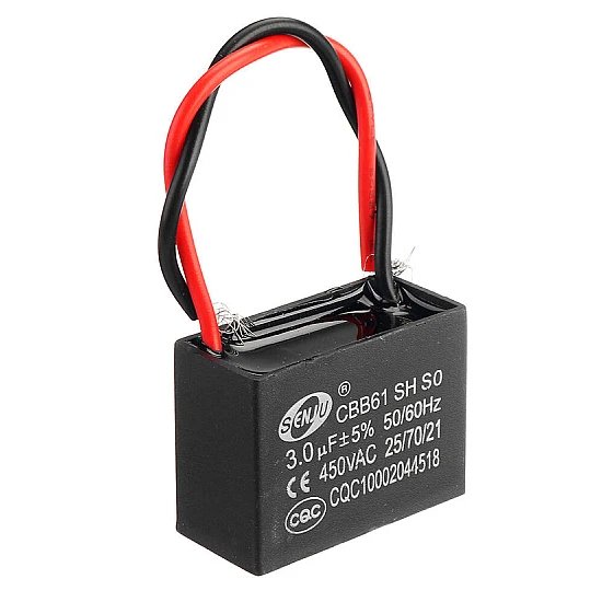 CBB61 3UF 450V Fan Starting Capacitor CBB61 3UF 450V Fan Starting Capacitor