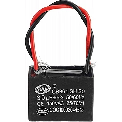 CBB61 3UF 450V Fan Starting Capacitor