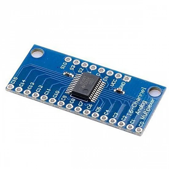 CD74HC4067 CMOS 16-Channel Analog Digital Multiplexer Breakout Module CD74HC4067 CMOS 16-Channel Analog Digital Multiplexer Breakout Module