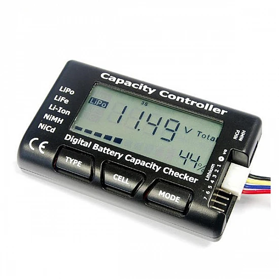 Cellmeter-7 Digital Battery Capacity Checker Controller Cellmeter-7 Digital Battery Capacity Checker Controller