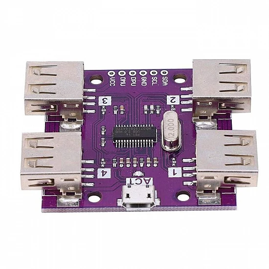 CJMCU-204 USB 2.0 HUB 4-Port High Speed Controller Module CJMCU-204 USB 2.0 HUB 4-Port High Speed Controller Module