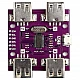 CJMCU-204 USB 2.0 HUB 4-Port High Speed Controller Module CJMCU-204 USB 2.0 HUB 4-Port High Speed Controller Module