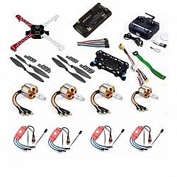Quadcopter Drone Combo with APM 2.8 Kit for beginner (Motor + ESC + Propeller + Flight Controller + Frame + TX-RX + Power module + Belt) -  ImportDukan