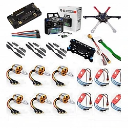 Hexacopter Drone Combo with APM 2.8  (Motor + ESC + Propeller + Flight Controller + Frame + TX-RX Flysky FSi6+ Power module + Belt) -  ImportDukan