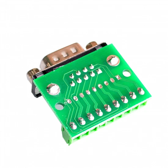 DB9 Female Screw Terminal to RS232 RS485 Conversion Board DB9 Female Screw Terminal to RS232 RS485 Conversion Board