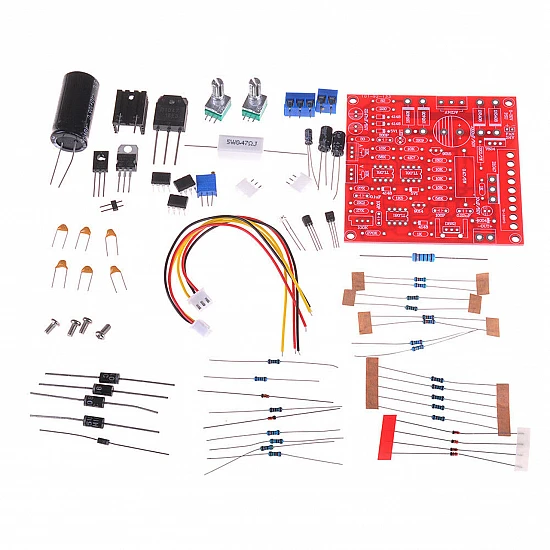 DC 2mA-3A Adjustable Regulated Power Supply DIY Kit DC 2mA-3A Adjustable Regulated Power Supply DIY Kit